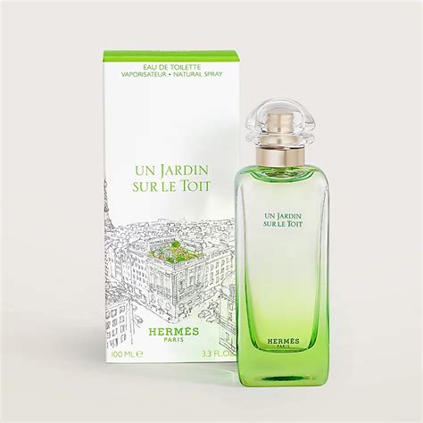 hermes perfume un jardin sur le toit review|un jardin sur le toit.